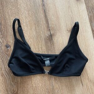 Ksubi Black Minimalist Bra Intimates